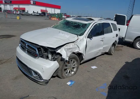 2017 Dodge Durango Sxt Rwd z USA, uszkodzony, nr VIN 1C4RDHAG1HC703283